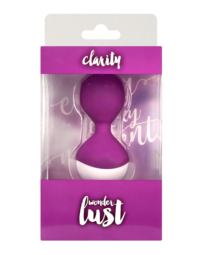 Wonderlust - Clarity - Uovo vibrante - Viola-Erotiekvoordeel.nl