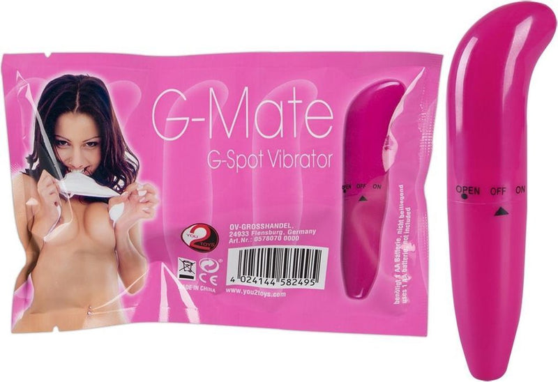 You2toys - Wibrator - Wibrator Punktu G - G Mate - Erotiekvoordeel.nl
