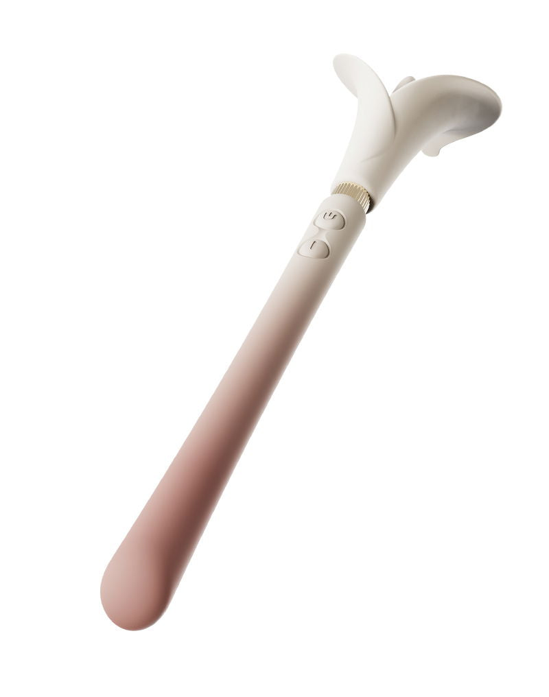 ZALO - Calla - Massaggiatore clitorideo vibrante Pinpoint - Rosa fiore - Erotiekvoordeel.nl