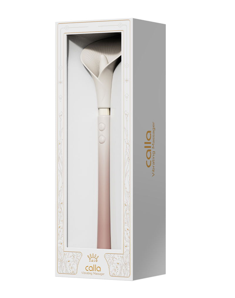 ZALO - Calla - Massaggiatore clitorideo vibrante Pinpoint - Rosa fiore - Erotiekvoordeel.nl