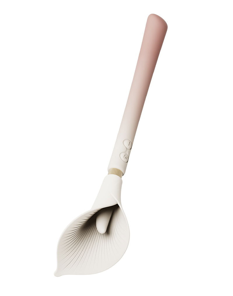 ZALO - Calla - Massaggiatore clitorideo vibrante di precisione - Rosa fiore - Erotiekvoordeel.nl