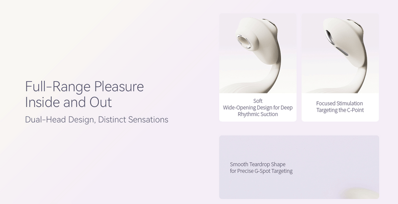 ZALO - Deya - Freihand-Vibrator - Modulares Klicksystem - Elfenbeinweiß - Erotiekvoordeel.nl