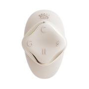 ZALO - Deya - Freihand-Vibrator - Modulares Klicksystem - Elfenbeinweiß-Erotiekvoordeel.nl
