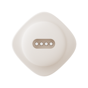 ZALO - Deya - Freihand-Vibrator - Modulares Klicksystem - Elfenbeinweiß-Erotiekvoordeel.nl