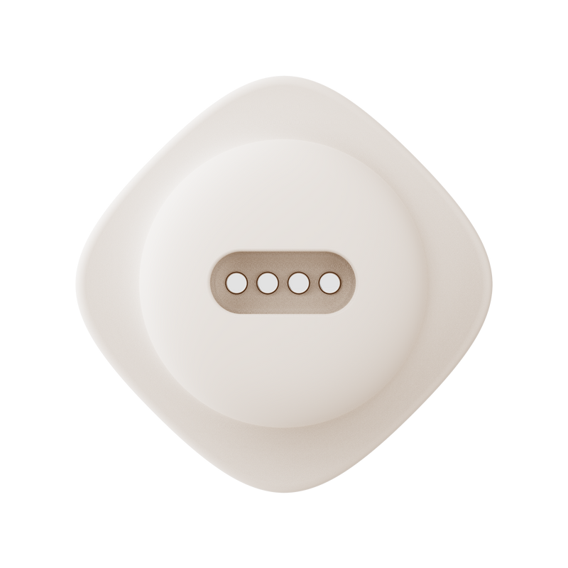 ZALO - Deya - Freihand-Vibrator - Modulares Klicksystem - Elfenbeinweiß-Erotiekvoordeel.nl