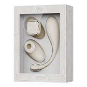ZALO - Deya - Freihand-Vibrator - Modulares Klicksystem - Elfenbeinweiß - Erotiekvoordeel.nl