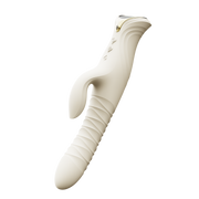 ZALO - Mose 2 - Thrusting Rabbit Vibrator – Ivory White-Erotiekvoordeel.nl