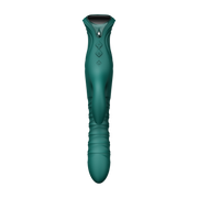 ZALO - Mose 2 - Thrusting Rabbit Vibrator – Emerald Green-Erotiekvoordeel.nl