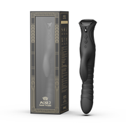 ZALO - Mose 2 - Thrusting Rabbit Vibrator – Black-Erotiekvoordeel.nl