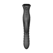 ZALO - Mose 2 - Thrusting Rabbit Vibrator – Black-Erotiekvoordeel.nl