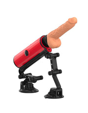 ZSEX - Máquina sexual con doble ventosa - Rojo - Erotiekvoordeel.nl