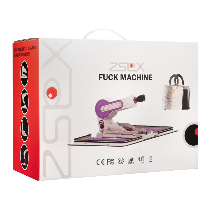 ZSEX - Fuck Machine - Sac blanc - Machine violette - Erotiekvoordeel.nl