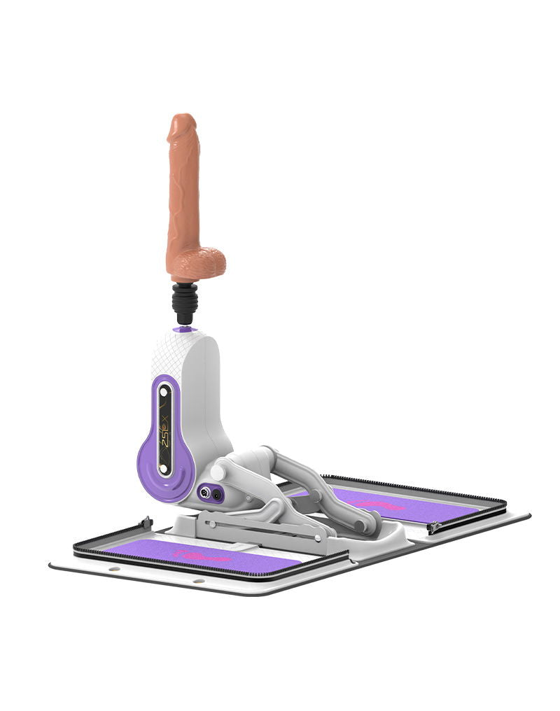 ZSEX - Machine à baiser - Sac blanc - Machine violette-Erotiekvoordeel.nl