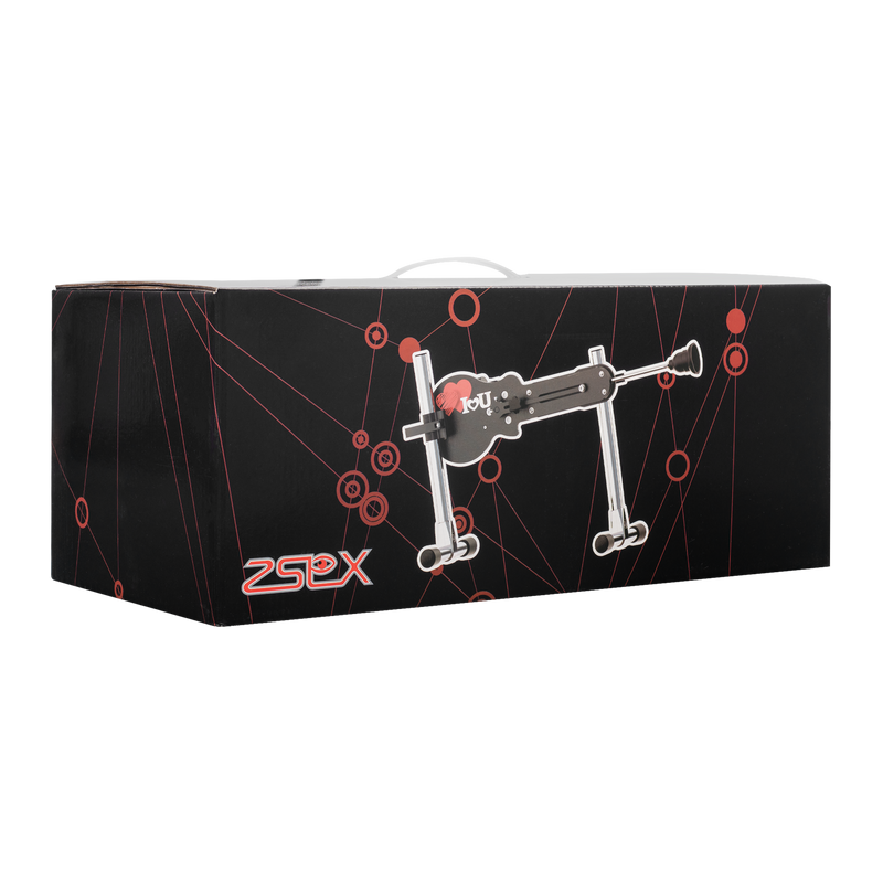 ZSEX - Mini-Sexmaschine - I Love You - Schwarz-Erotiekvoordeel.nl