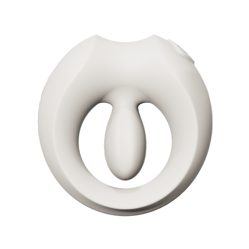 Zalo - Apis - Vibrating Cock Ring for Couples - App Control - Ivory White - Erotiekvoordeel.nl