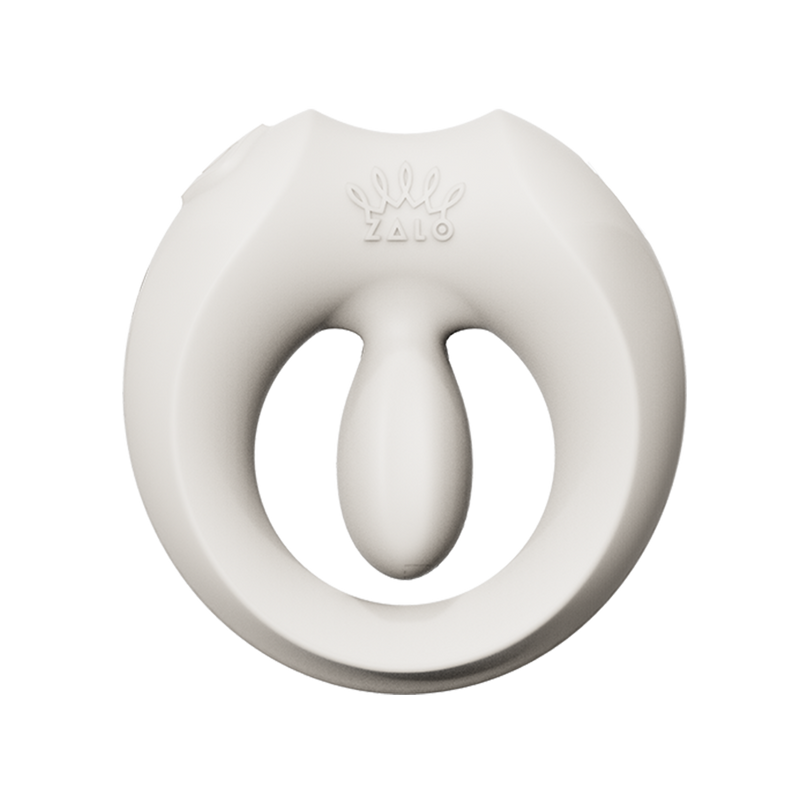 Zalo - Apis - Vibrating Cock Ring for Couples - App Control - Ivory White-Erotiekvoordeel.nl