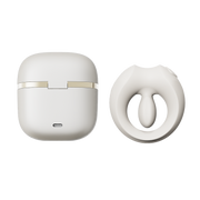 Zalo - Apis - Vibrating Cock Ring for Couples - App Control - Ivory White-Erotiekvoordeel.nl