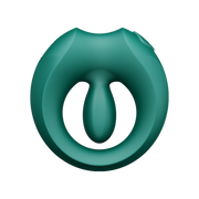 Zalo - Apis - Vibrating Couple's Ring - App Control - Emerald Green - Erotiekvoordeel.nl