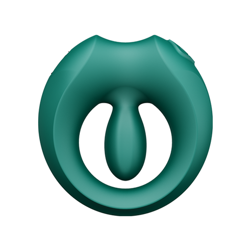 Zalo - Apis - Vibrating Couple's Ring - App Control - Emerald Green - Erotiekvoordeel.nl