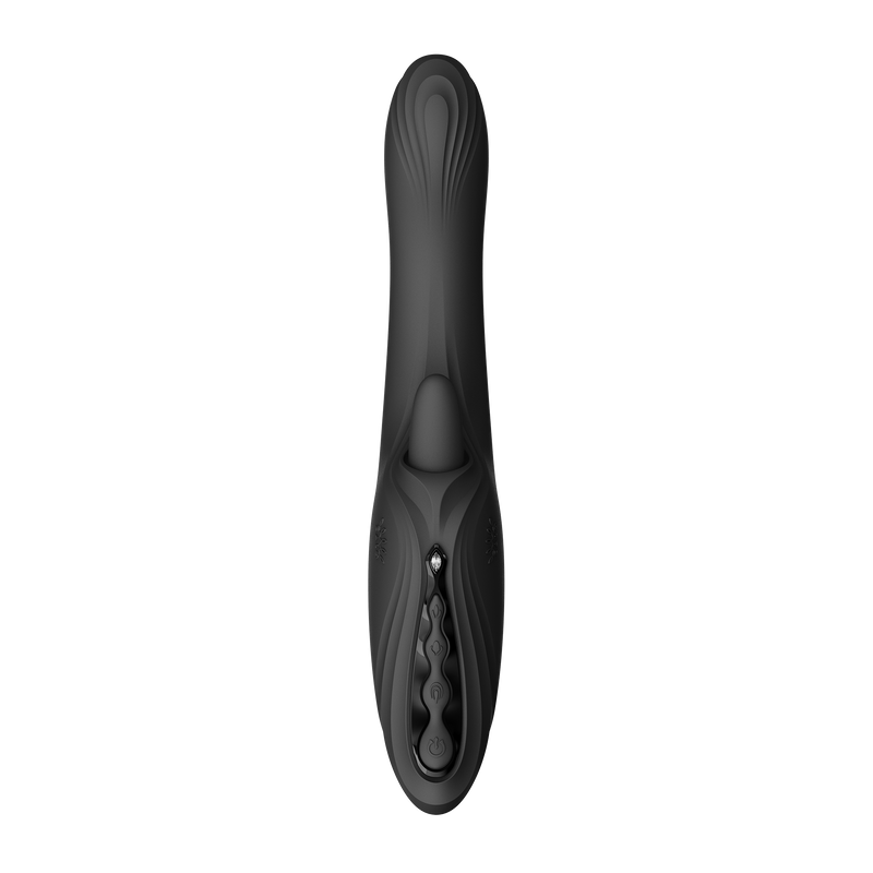 Zalo - Ares - Licking G-Spot Rabbit Vibrator - Heating - App Control - Obsidian Black-Erotiekvoordeel.nl