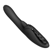 Zalo - Ares - Licking G-Spot Rabbit Vibrator - Heated - App Control - Obsidian Black-Erotiekvoordeel.nl