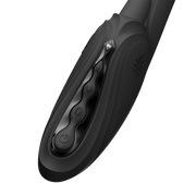 Zalo - Ares - Licking G-Spot Rabbit Vibrator - Heated - App Control - Obsidian Black-Erotiekvoordeel.nl