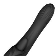 Zalo - Ares - Licking G-Spot Rabbit Vibrator - Heated - App Control - Obsidian Black-Erotiekvoordeel.nl
