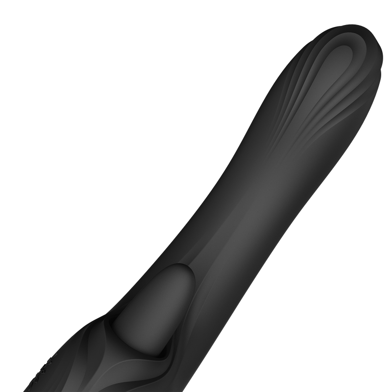 Zalo - Ares - Licking G-Spot Rabbit Vibrator - Heated - App Control - Obsidian Black-Erotiekvoordeel.nl