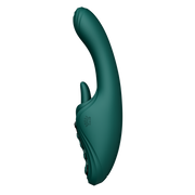 Zalo - Ares - Leckender G-Punkt-Rabbit-Vibrator - Beheizbar - App-Steuerung - Smaragdgrün-Erotiekvoordeel.nl