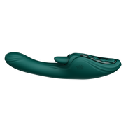 Zalo - Ares - Leckender G-Punkt-Rabbit-Vibrator - Beheizbar - App-Steuerung - Smaragdgrün-Erotiekvoordeel.nl