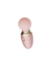 Zalo - Ava - Heated Mini Wand Vibrator with App Control - Light Pink-Erotiekvoordeel.nl