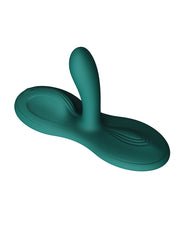 Zalo - Flora - Coussin vibromasseur - Vibromasseur mains libres - Avec fonction chauffante - Vert émeraude - Erotiekvoordeel.nl