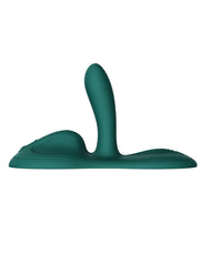 Zalo - Flora - Coussin vibromasseur - Vibromasseur mains libres - Avec fonction chauffante - Vert émeraude - Erotiekvoordeel.nl