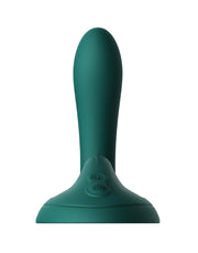 Zalo - Flora - Coussin vibromasseur - Vibromasseur mains libres - Avec fonction chauffante - Vert émeraude - Erotiekvoordeel.nl