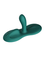Zalo - Flora - Coussin vibromasseur - Vibromasseur mains libres - Avec fonction chauffante - Vert émeraude - Erotiekvoordeel.nl
