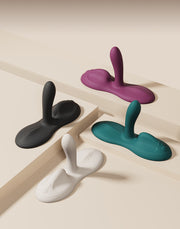Zalo - Flora - Vibrationskissen - Freihand-Vibrator - Mit Wärmefunktion - Schwarz-Erotiekvoordeel.nl