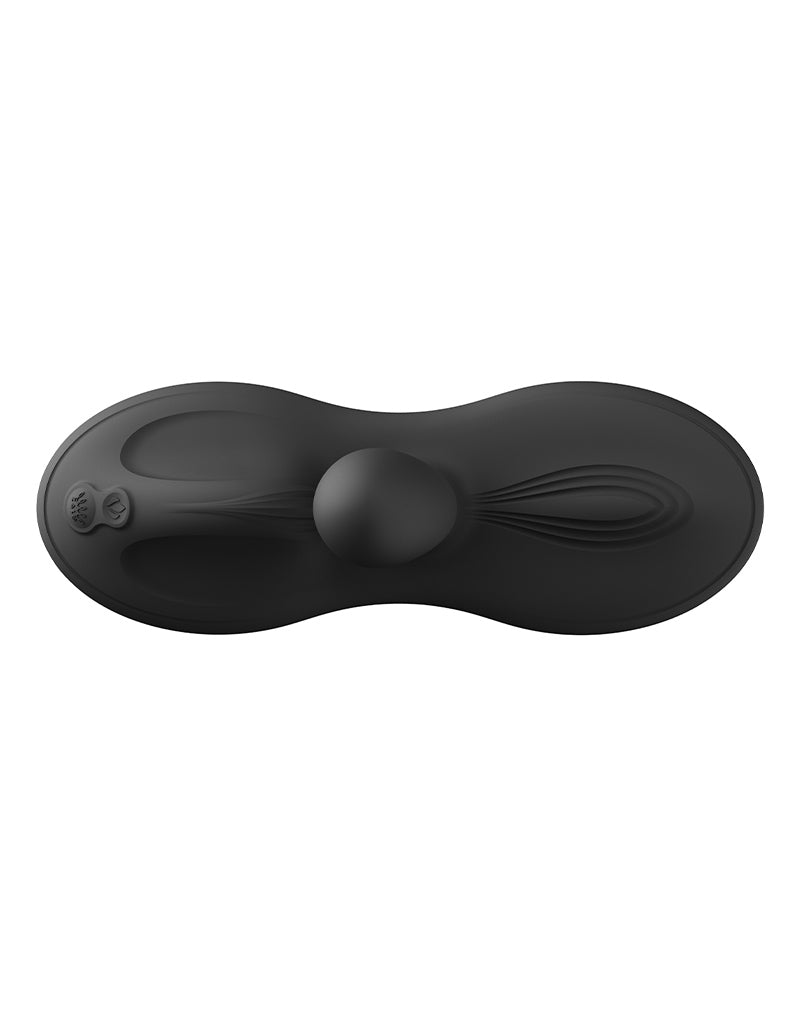 Zalo - Flora - Vibrationskissen - Freihand-Vibrator - Mit Wärmefunktion - Schwarz-Erotiekvoordeel.nl