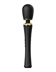 Zalo - Kyro - Wand Vibrator - Met 2 Opzetstukken - Zwart-Erotiekvoordeel.nl
