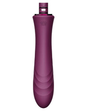 Zalo - Sesh - Verwarmende Stotende Vibrator met Afstandsbediening - Amethyst Paars-Erotiekvoordeel.nl