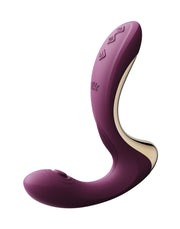 Zalo - Talis - G-Spot Pulsewave Vibrator with Suction and Heating Functions - Amethyst Purple-Erotiekvoordeel.nl