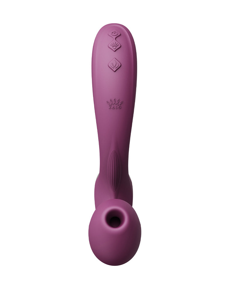 Zalo - Talis - G-Spot Pulsewave Vibrator with Suction and Heating Functions - Amethyst Purple-Erotiekvoordeel.nl