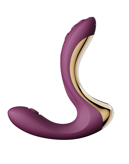 Zalo - Talis - G-Spot Pulsewave Vibrator with Suction and Heating Functions - Amethyst Purple-Erotiekvoordeel.nl