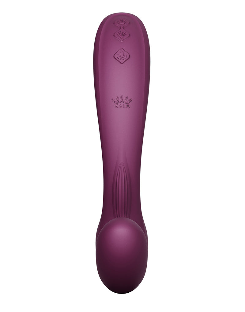 Zalo - Talis - G-Spot Pulsewave Vibrator with Suction and Heating Functions - Amethyst Purple-Erotiekvoordeel.nl