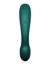Zalo - Talis - G-Spot Pulsewave Vibrator with Suction and Heating Functions - Emerald Green-Erotiekvoordeel.nl