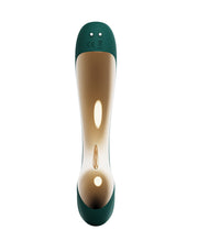 Zalo - Talis - G-Spot Pulsewave Vibrator with Suction and Heating Functions - Emerald Green-Erotiekvoordeel.nl