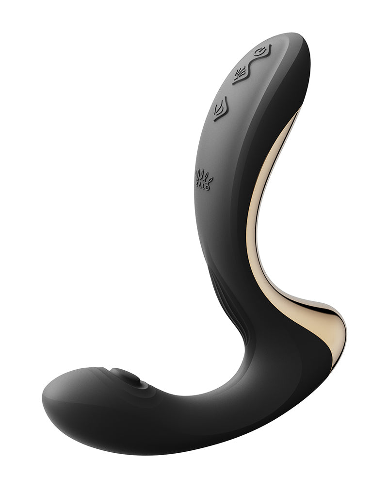 Zalo - Talis - G-Spot Pulsewave Vibrator with Suction and Heating Functions - Black-Erotiekvoordeel.nl