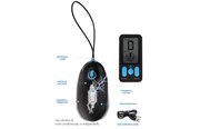 Zeus - E-Stim Pro Silicone Vibrating Egg with Remote Control - Erotiekvoordeel.nl