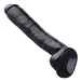Being Fetish - PVC Dildo - 39 cm - Zwart-Erotiekvoordeel.nl