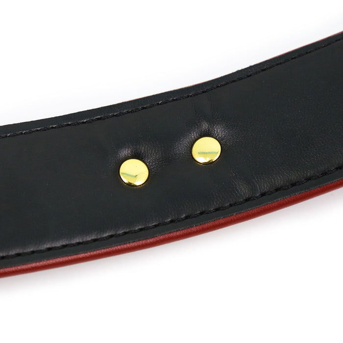 Smart Moves - Enkelboeien - Gouden Hardware - PU Leer - Zwart-Erotiekvoordeel.nl