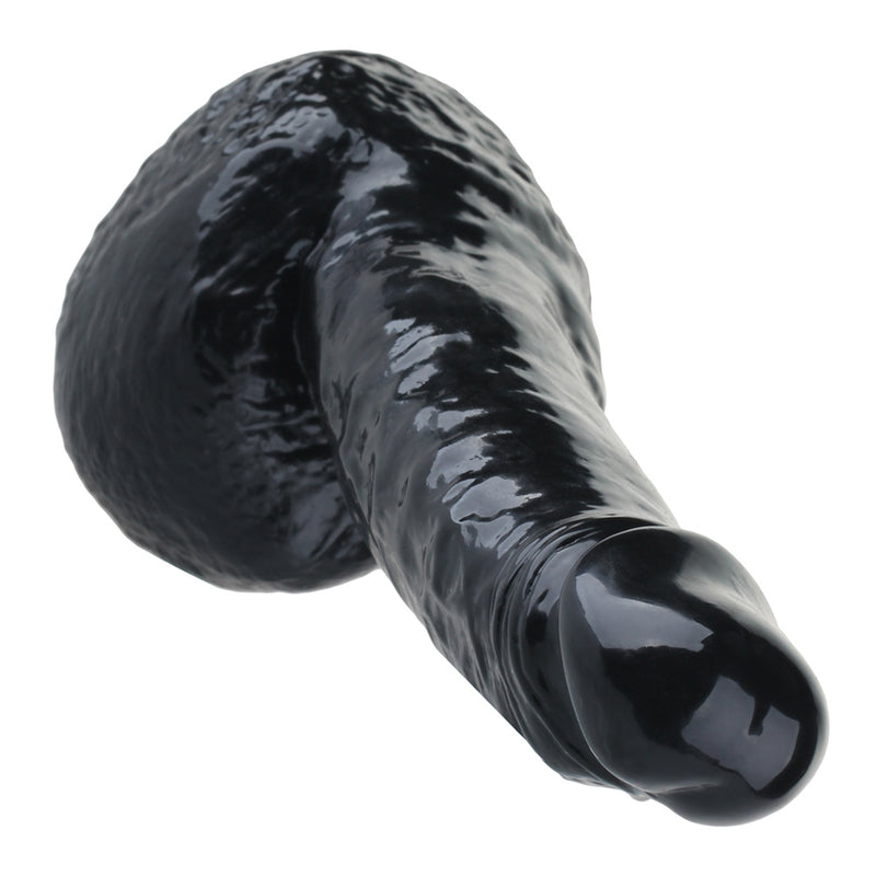 Being Fetish - Dildo - Kunstrubber - 21 cm - Zwart-Erotiekvoordeel.nl
